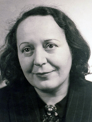 Porträt von Lea Grundig (1906-1977)