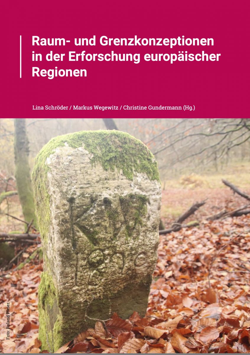 Buchcover Raum- und Grenzkonzeptionen in der Erforschung europäischer Regionen
