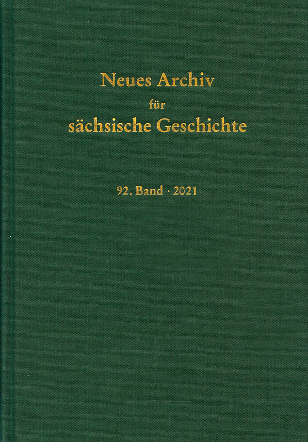 Buchcover NASG 92, 2021