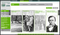 Screenshot Website Lebensgeschichtliches Archiv für Sachsen